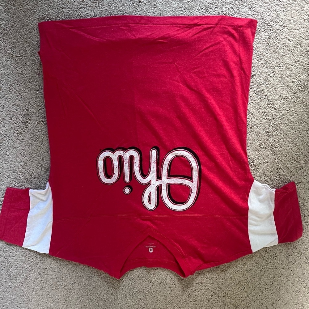 Red Ohio Graphic T-Shirt
